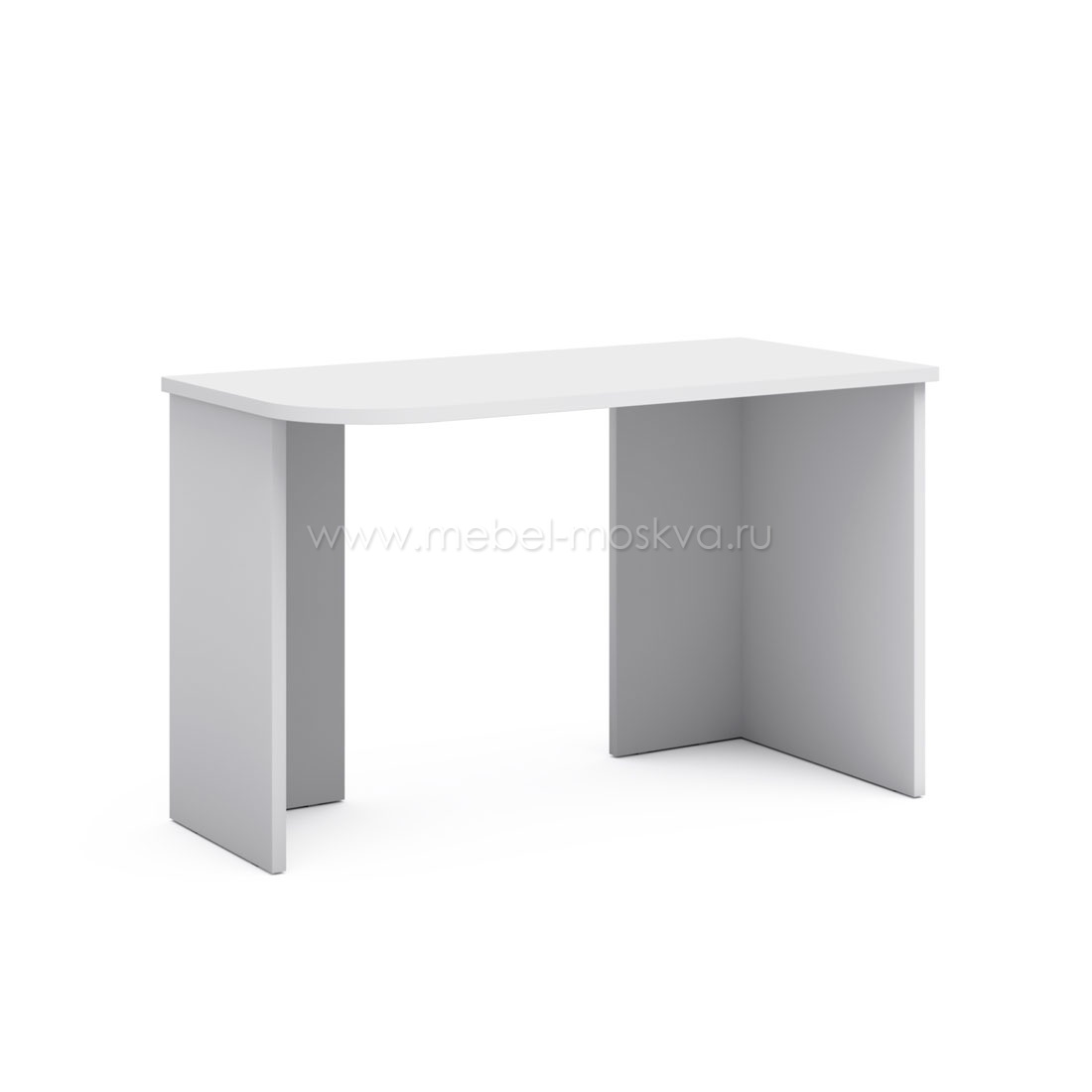 Письменный стол 120 см Магнолия (белый матовый) 