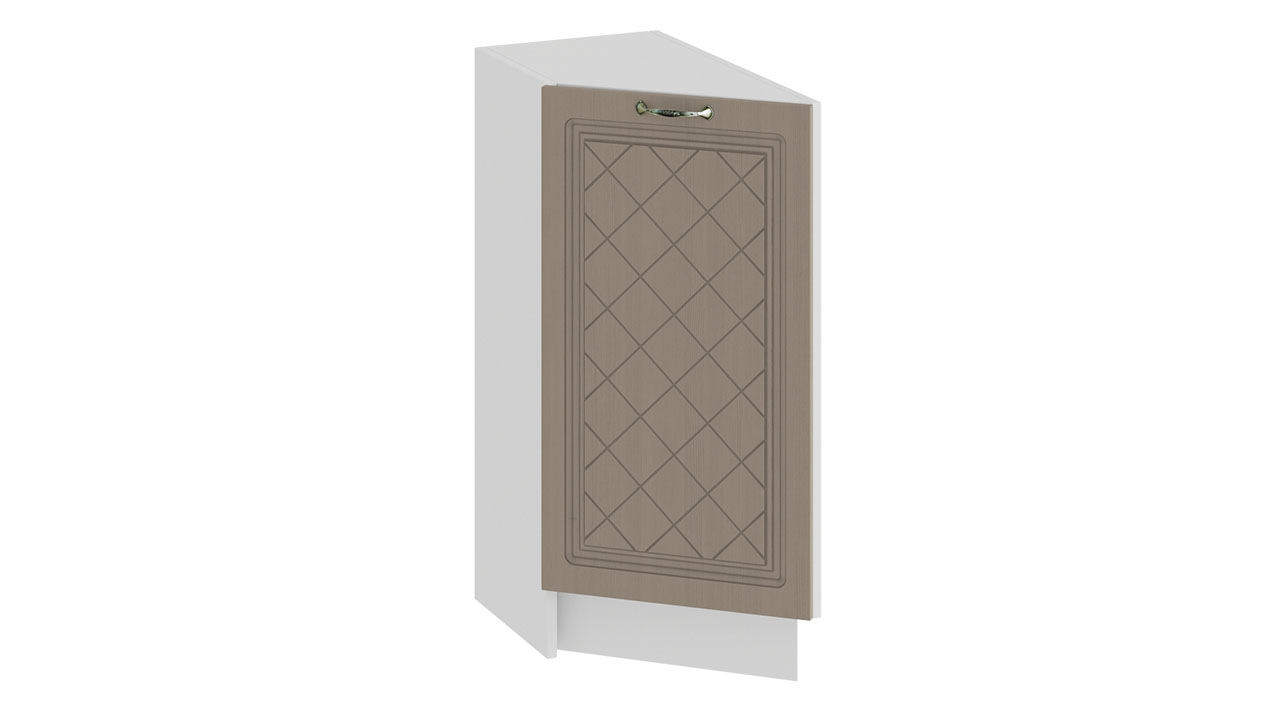 Шкаф напольный торцевой с одной дверью «Бьянка»