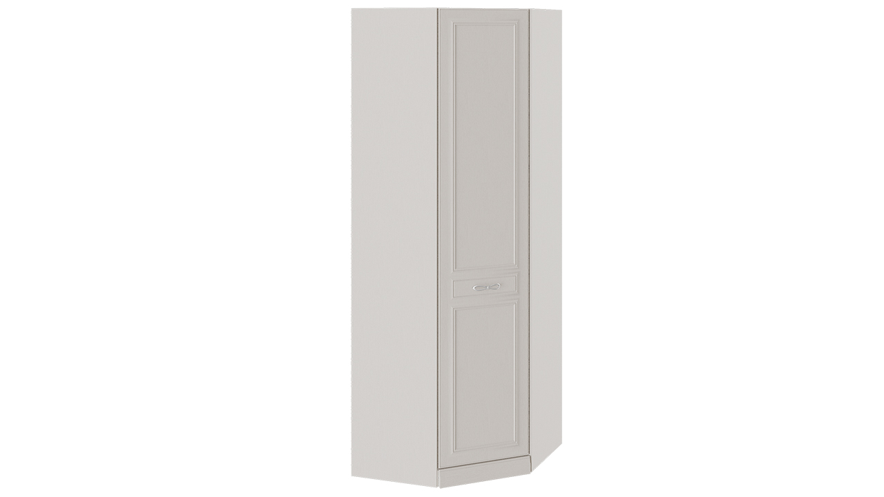 Шкаф угловой с 1 глухой дверью правый с опорой «Сабрина»