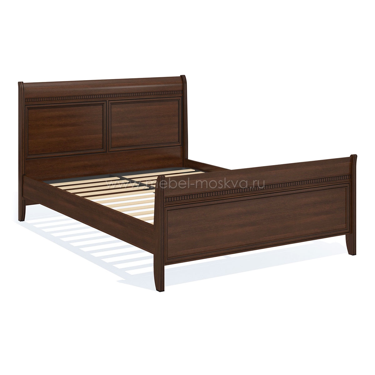 Двуспальная кровать Виттория 140x200 (Noce) 