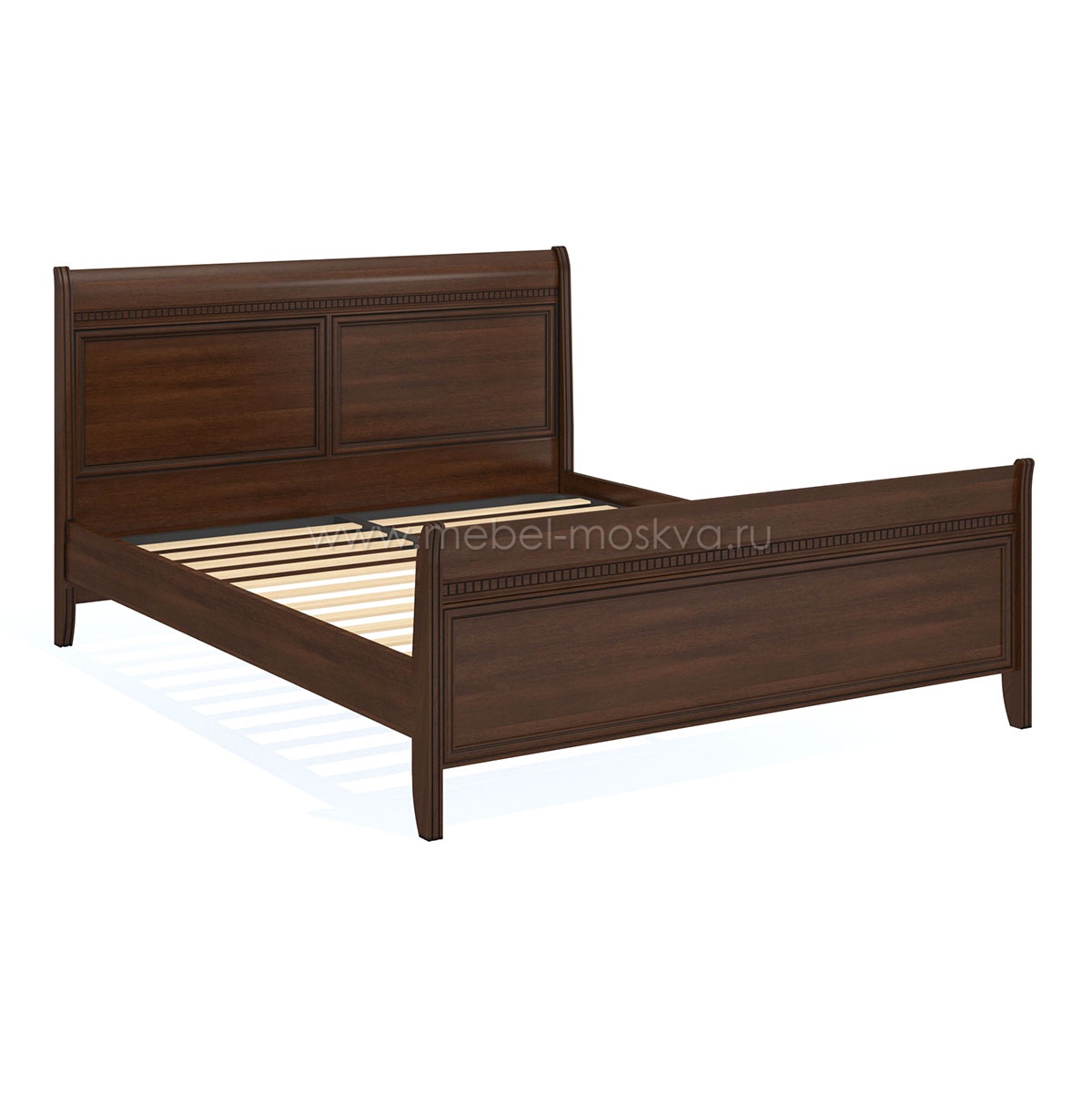 Двуспальная кровать Виттория 160x200 (Noce) 