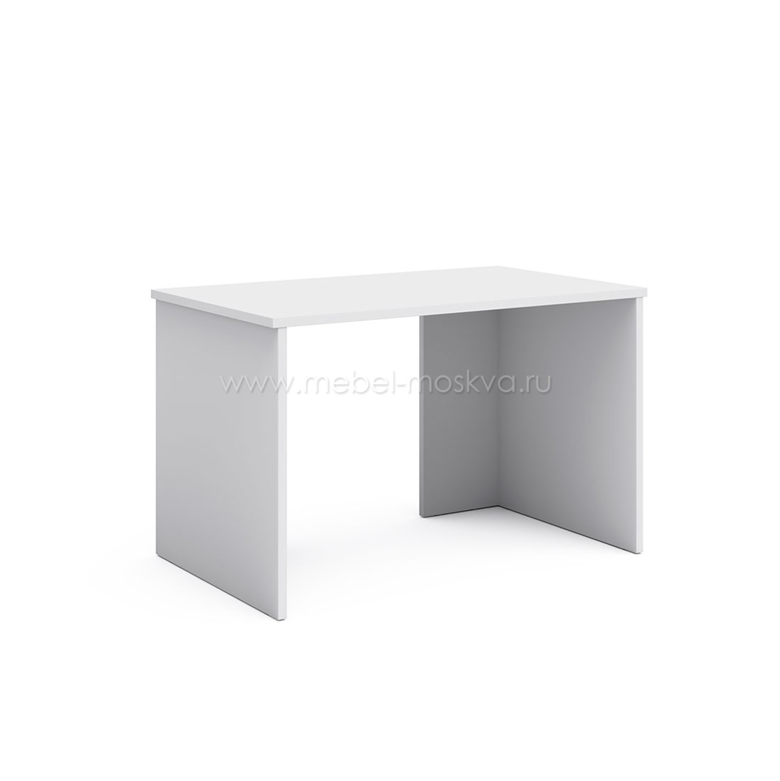 Письменный стол 120 см Магнолия (белый матовый) 