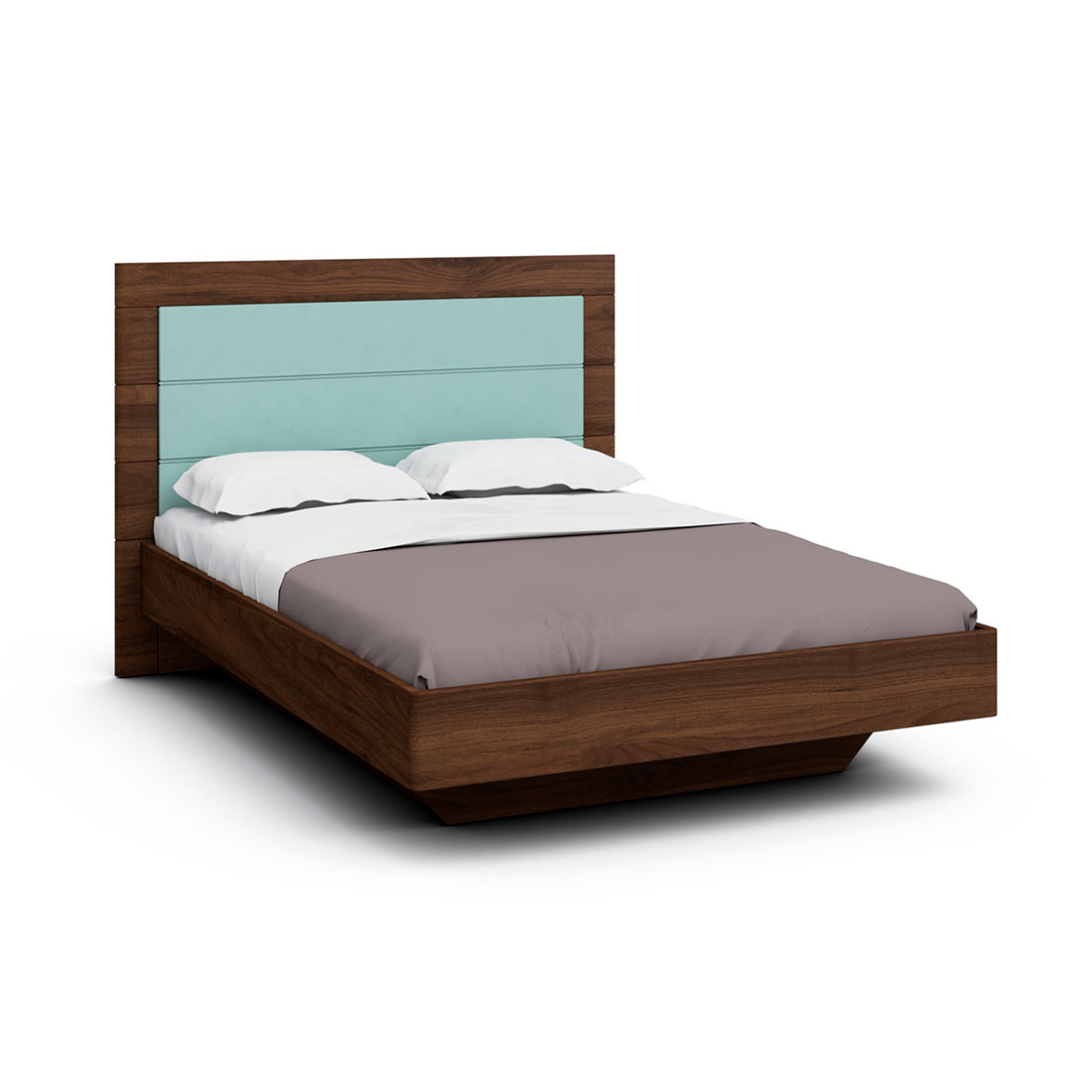 Двуспальная кровать Илма-2 (орех Коламбия/F21)