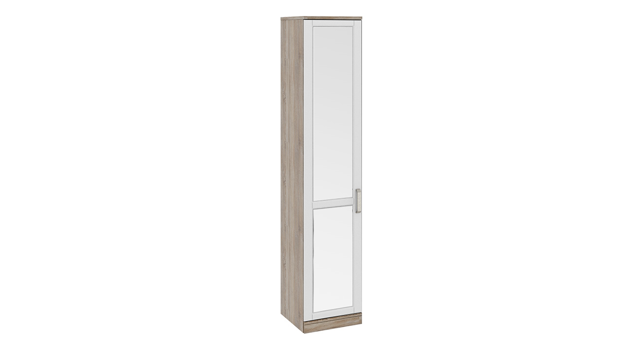 Шкаф для белья с 1-ой зеркальной дверью левый «Прованс»