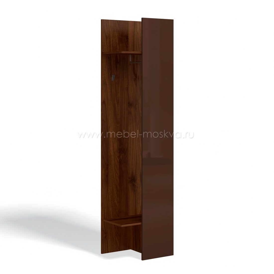 Шкаф для верхней одежды Solo (орех Коламбия/коричневый) 